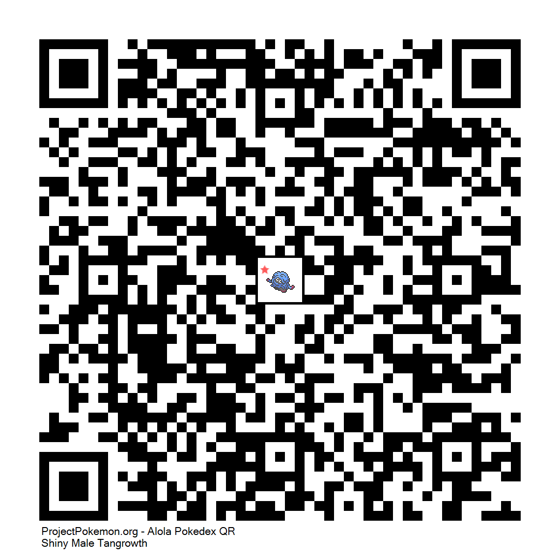 Cdigo QR de Tangrowth variocolor